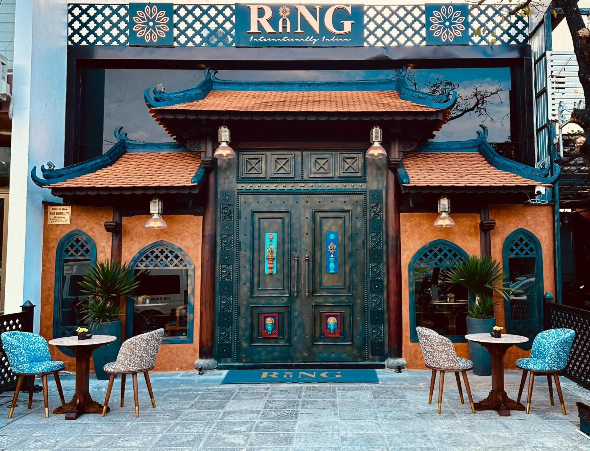 RANG Indian restaurant in Da Nang exterior